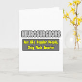 Neurochirurgen... slimmer kaart (Gele Bloem)