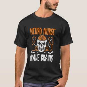 Neurochirurgie Neurologie Trauma ICU Halloween Neu T-shirt