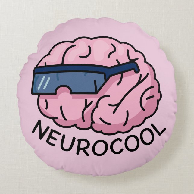 Neurocool Rond Kussen (Voorkant)
