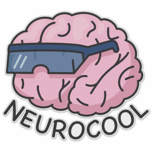 Neurocool Sticker (Voorkant)