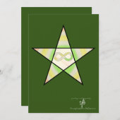 Neurodidiverse Parol Bright Parol Holiday Kaart (Voorkant / Achterkant)