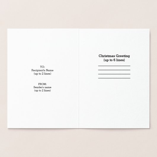 Neurodidiverse Parol Gold Folie Kaarten (Binnen)