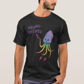 Neurodidiverse Squid Sticker T-shirt (Voorkant)