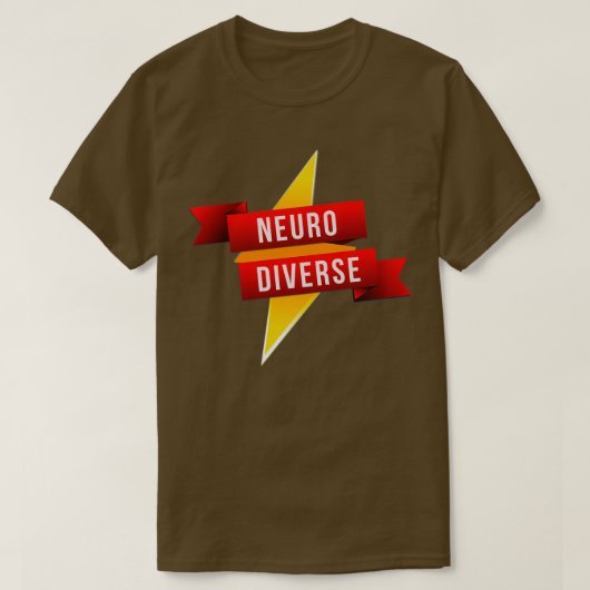 Neurodiverend 1 t-shirt (Design voorkant)