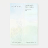 Neurodivergent ADHD Autism Task List Planner Post-it® Notes (Voorkant)