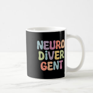 Neurodivergent autisme bewustzijn acceptatie koffiemok