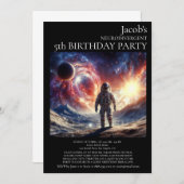 Neurodivergent Autistische verjaardagsfeestje uitn Kaart (Voorkant / Achterkant)