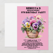 Neurodivergent Autistische verjaardagsfeestje uitn Kaart (Voorkant / Achterkant)