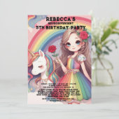 Neurodivergent Autistische verjaardagsfeestje uitn Kaart (Staand voorkant)