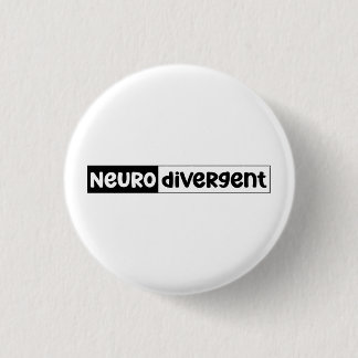 neurodivergent | Bewustzijn van neurodiversiteit Ronde Button 3,2 Cm