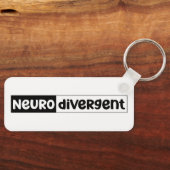 neurodivergent | Bewustzijn van neurodiversiteit Sleutelhanger (Voorkant)
