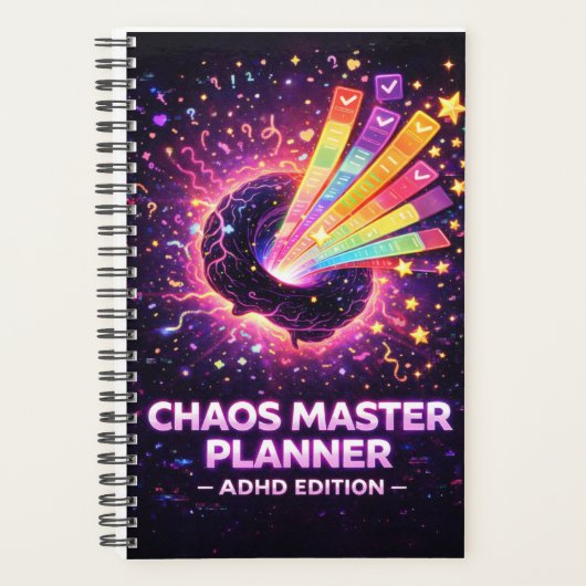 Neurodivergent Chaos Master - ADHD Edtion Planner (Voorkant)