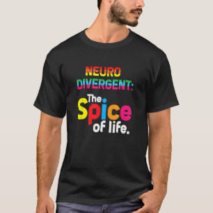 Neurodivergent De Peper in het Leven Autisme Spect T-shirt