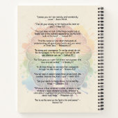 Neurodivergent Geloof - Regenboog Hersenen Notitieboek (Achterkant)