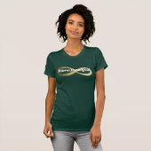 NeuroDivergent Gold Infinity Shirt (Voorkant volledig)