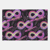 Neurodivergent Neurodiversity Wrapping Paper (Voorkant)
