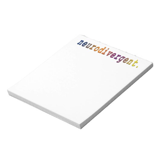 Neurodivergent notitieblok (Linkerzijde)