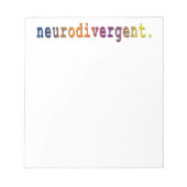 Neurodivergent notitieblok (Voorkant)