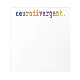 Neurodivergent notitieblok