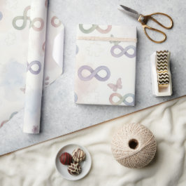 Neurodivergent Oneindigheidssymbool | Autisme ADHD Cadeaupapier