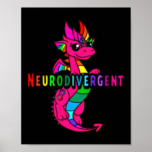 neurodivergent poster (Voorkant)