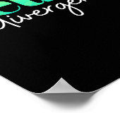 Neurodivergent Pride voor autisme Adhd en wees op Poster (Hoek)