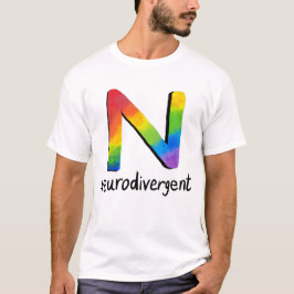 Neurodivergent (Rainbow Stropdas-Dye N) T-shirt