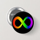 neurodivergent ronde button 5,7 cm (Voorkant /achterkant)