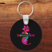 neurodivergent sleutelhanger (Voorkant)