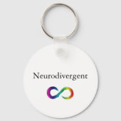 Neurodivergent Sleutelhanger (Voorkant)