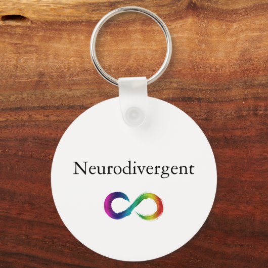 Neurodivergent Sleutelhanger (Voorkant)