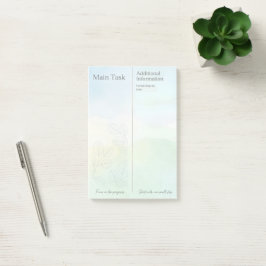 Neurodivergente ADHD-autisme takenlijst planner Post-it® Notes