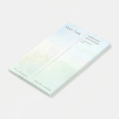Neurodivergente ADHD-autisme takenlijst planner Post-it® Notes (Schuin)