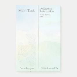 Neurodivergente ADHD-autisme takenlijst planner Post-it® Notes