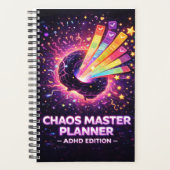 Neurodivergente Chaos Meester - ADHD Editie Planner (Voorkant)