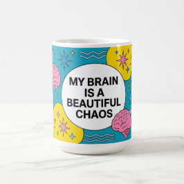Neurodivergente Hersenchaos ADHD Autisme Cadeau Koffiemok