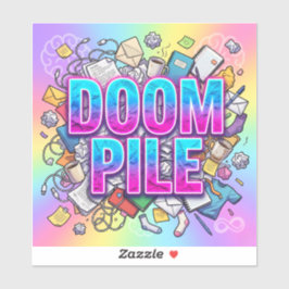 Neurodivergente Organisatietool Doom Pile Label