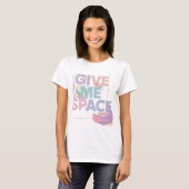 Neurodivergente sensorische overbelasting pastel c t-shirt (Voorkant volledig)
