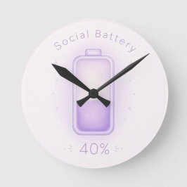 Neurodivergente sociale batterij autisme ADHD AuDH Ronde Klok