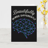 Neurodivergente trots Adhd Autisme Acceptatie Vers Kaart (Gele Bloem)