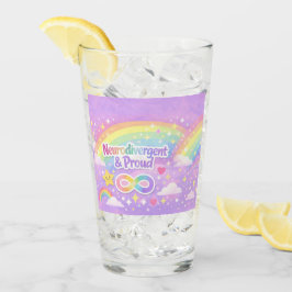Neurodivergente Trots Pastel Regenboog Tumbler
