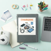 Neurodivergente Visuele Huis Organizer Label (iPad Cover)