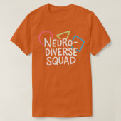 neurodivers team t-shirt (Design voorkant)