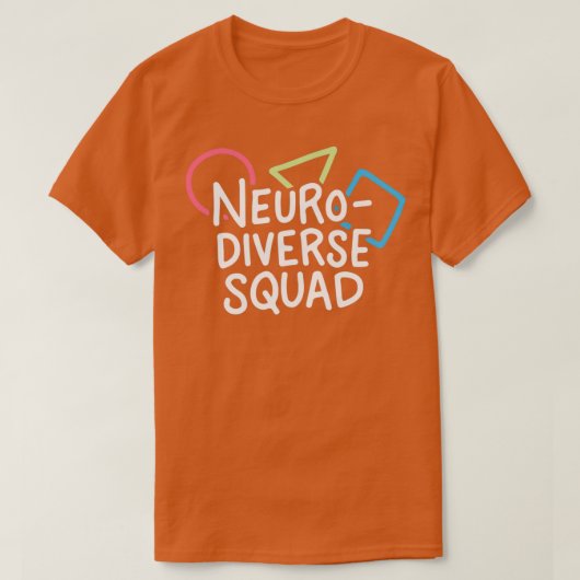 neurodivers team t-shirt (Design voorkant)