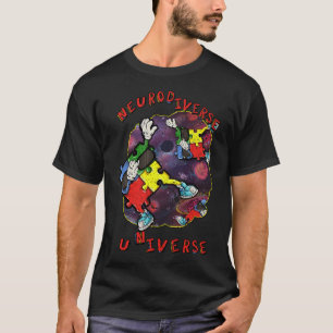 Neurodivers Universe Neurodiversity Embrace ADHD T-shirt