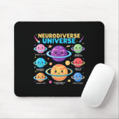 Neurodiverse Autisme Bewustzijn Universum Speciale Muismat (Met muis)