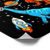 Neurodiverse Universum Dinosaurussen Ruimte ADHD A Poster (Hoek)
