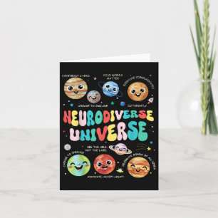 Neurodiverse Universum Neurodiversiteit Autisme Be Kaart
