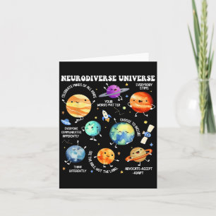Neurodiverse Universum Neurodiversiteit Autisme Be Kaart