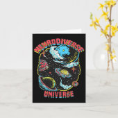 Neurodiverse Universum Neurodiversiteit Omhels ADH Kaart (Gele Bloem)